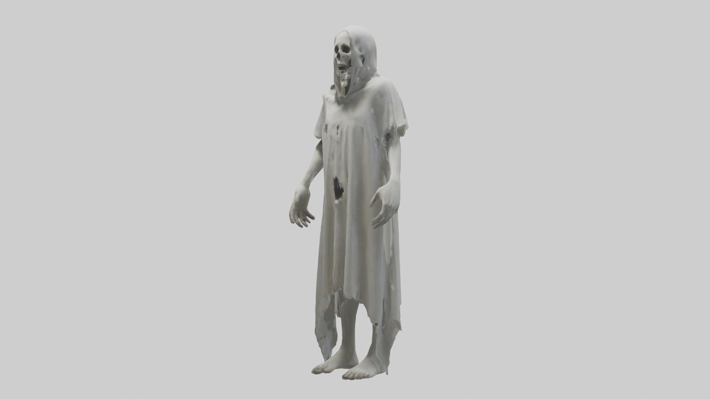 Dismembered Ghost Model 3D model