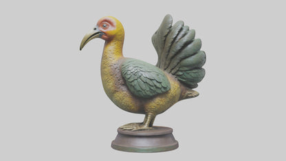 Dodo bird statue model 3D model