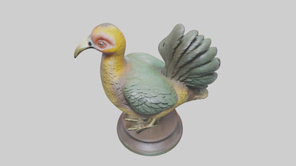 Dodo bird statue model 3D model