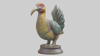 Dodo bird statue model 3D model