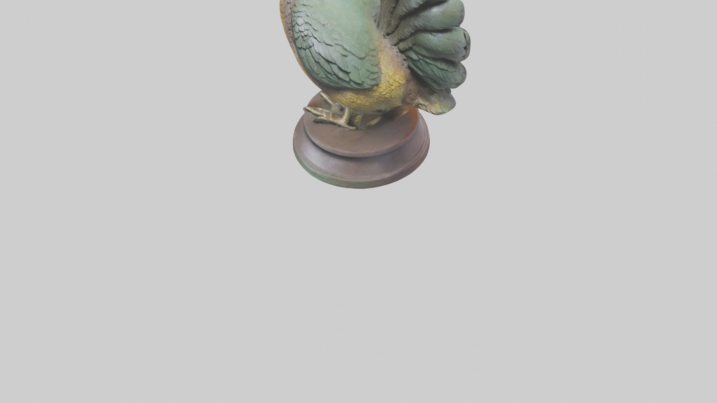 Dodo bird statue model 3D model