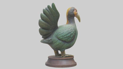 Dodo bird statue model 3D model