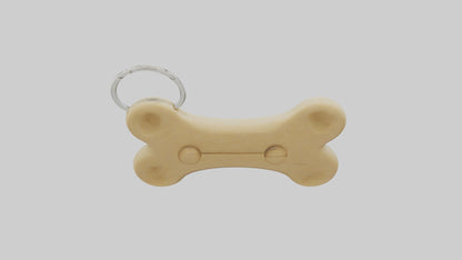 Dog bone keychain model 3D model