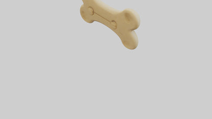 Dog bone keychain model 3D model