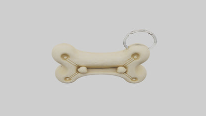 Dog bone keychain model 3D model