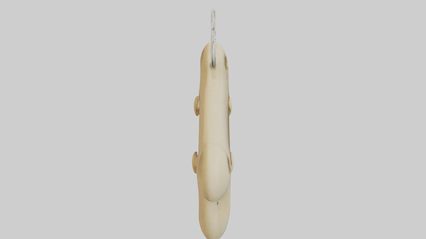 Dog bone keychain model 3D model