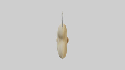 Dog bone keychain model 3D model