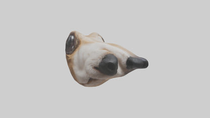 3D model Dog Nose VR / AR / low-poly