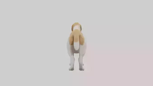 Dog Tail 3D model