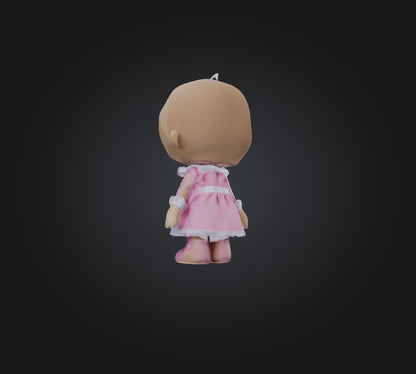 3D model doll toy 3 VR / AR / low-poly
