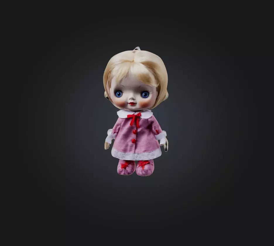 3D model doll toy 3 VR / AR / low-poly