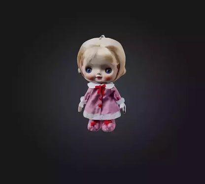 3D model doll toy 3 VR / AR / low-poly