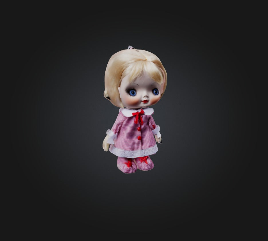 3D model doll toy 3 VR / AR / low-poly