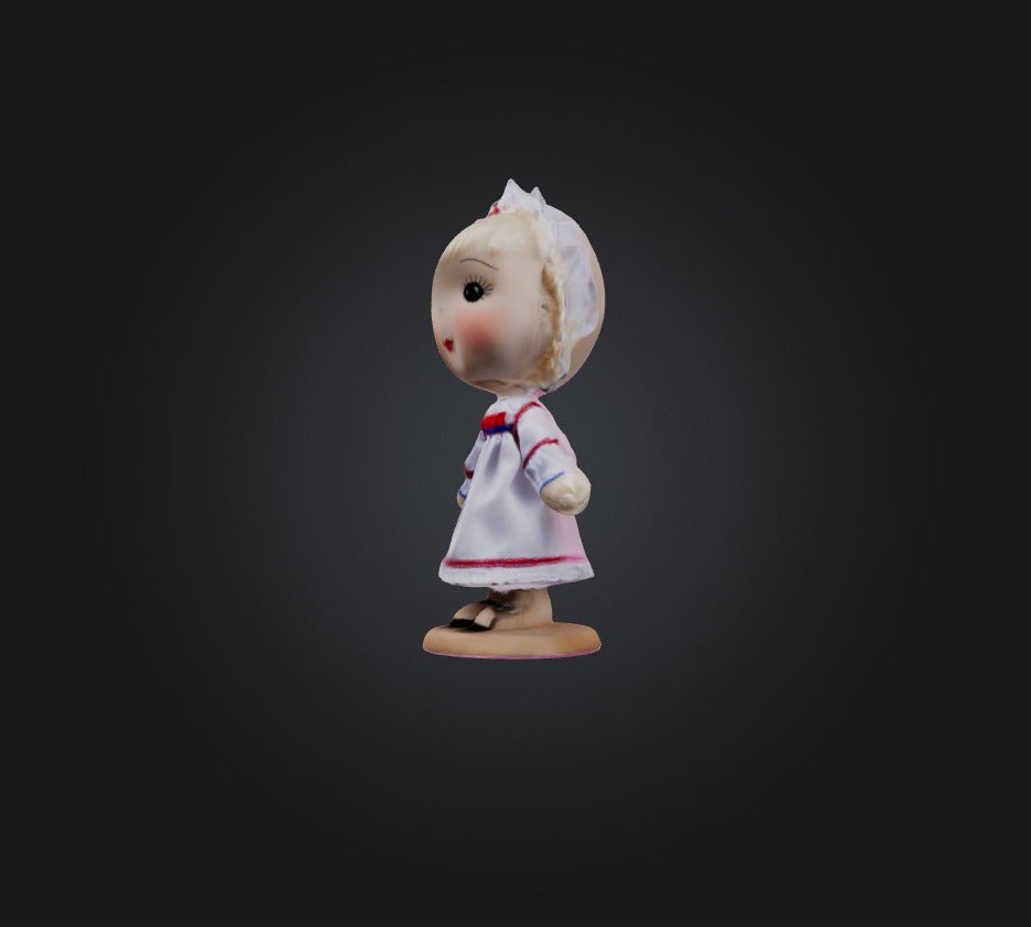 3D model doll toy  VR / AR / low-poly