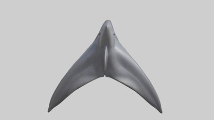 3D model Dolphin Dorsal Fin VR / AR / low-poly