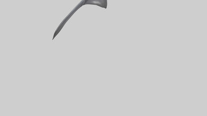 3D model Dolphin Dorsal Fin VR / AR / low-poly