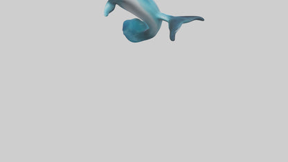 Dolphin Figurine model VR / AR / low-poly