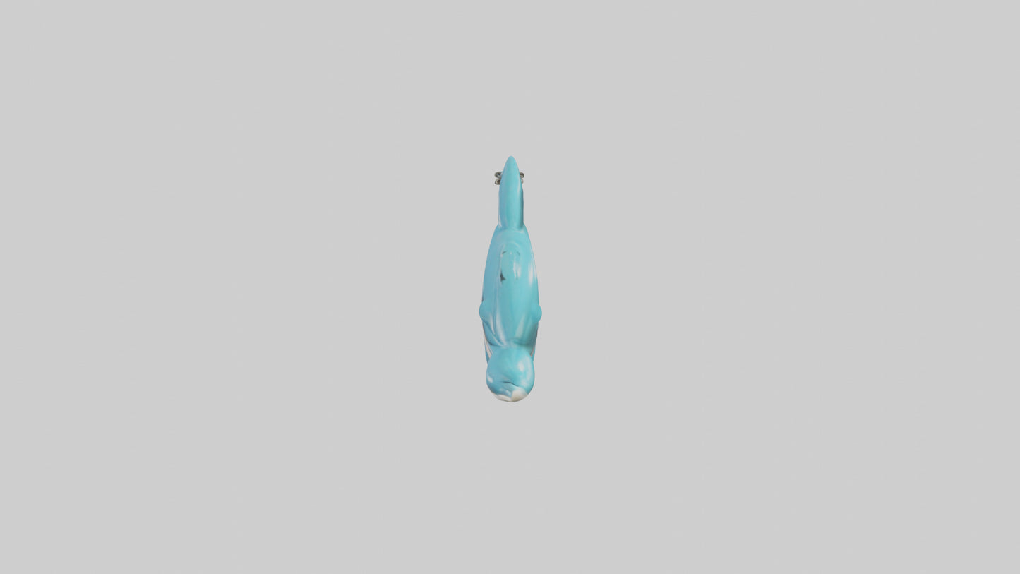 Dolphin keychain model 3D model