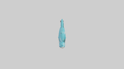 Dolphin keychain model 3D model