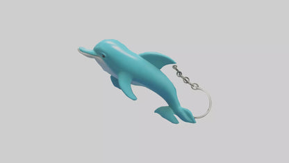 Dolphin keychain model 3D model