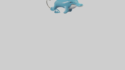 Dolphin keychain model 3D model