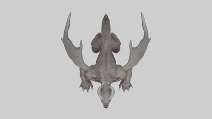 3D model Doom Beast model VR / AR / low-poly