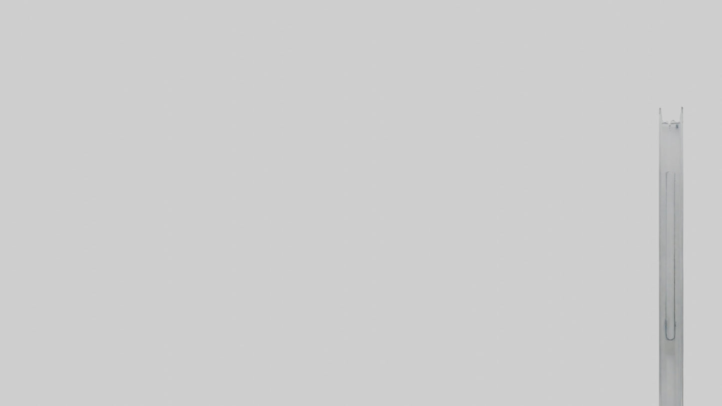 Double glass door model VR / AR / low-poly