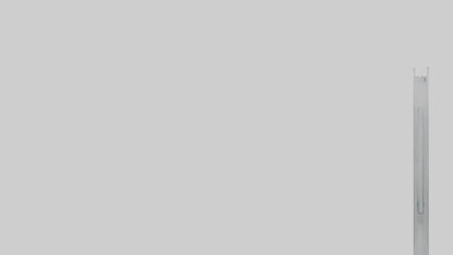 Double glass door model VR / AR / low-poly