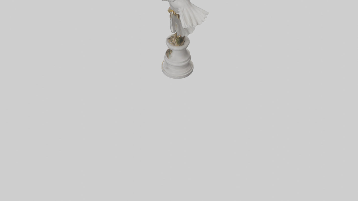 Dove of Peace statue model 3D model