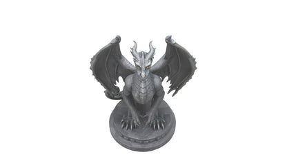 Dragon Guardian statue model 3D model