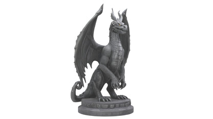 Dragon Guardian statue model 3D model