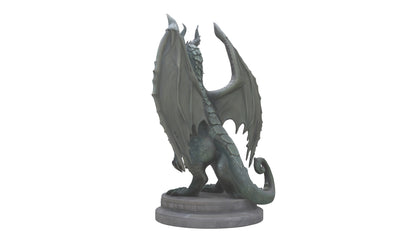 Dragon Guardian statue model 3D model