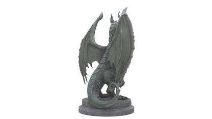 Dragon Guardian statue model 3D model