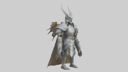 Dragon Scale Armor model VR / AR / low-poly