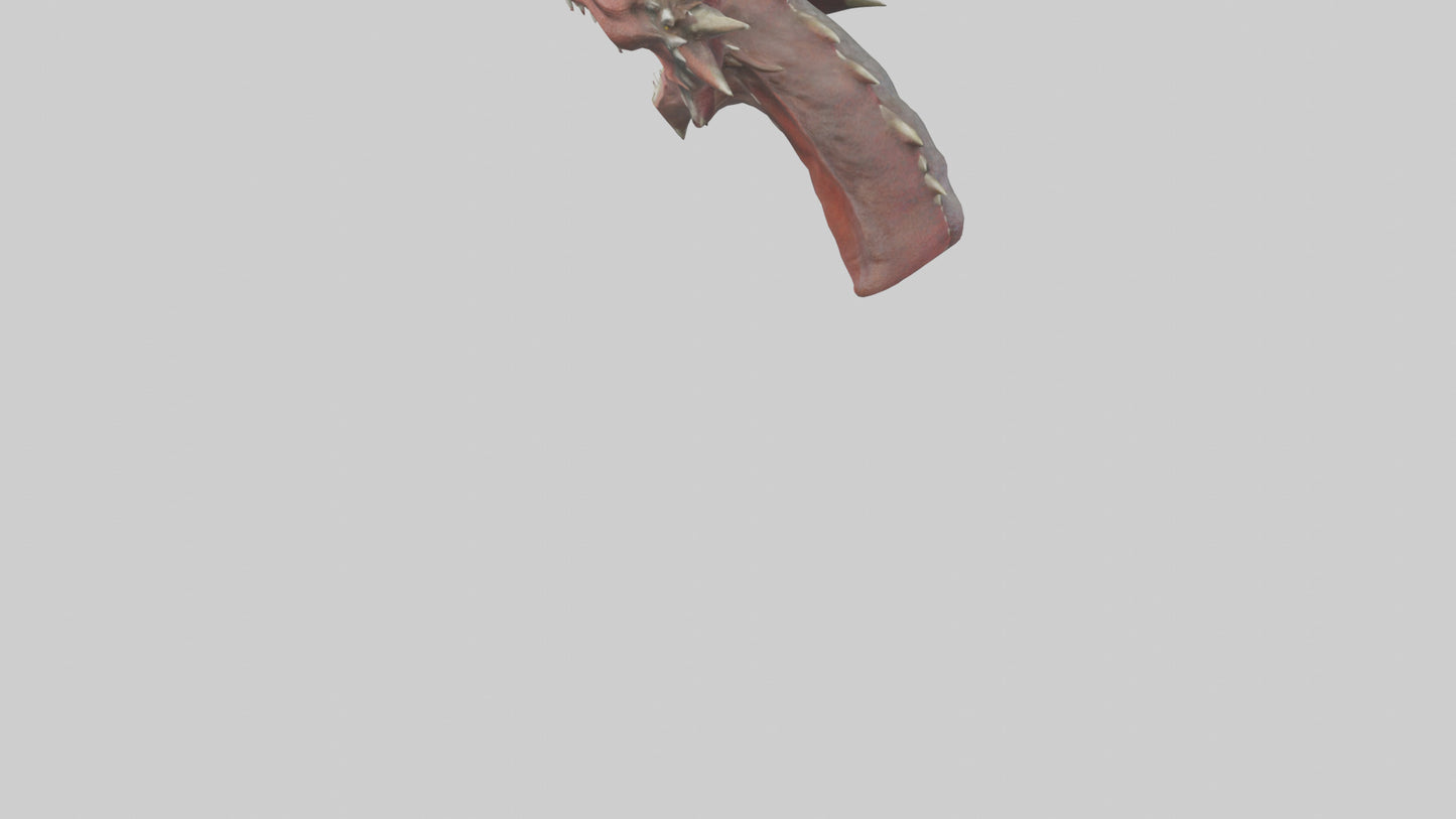 3D model Dragon Teeth model VR / AR / low-poly