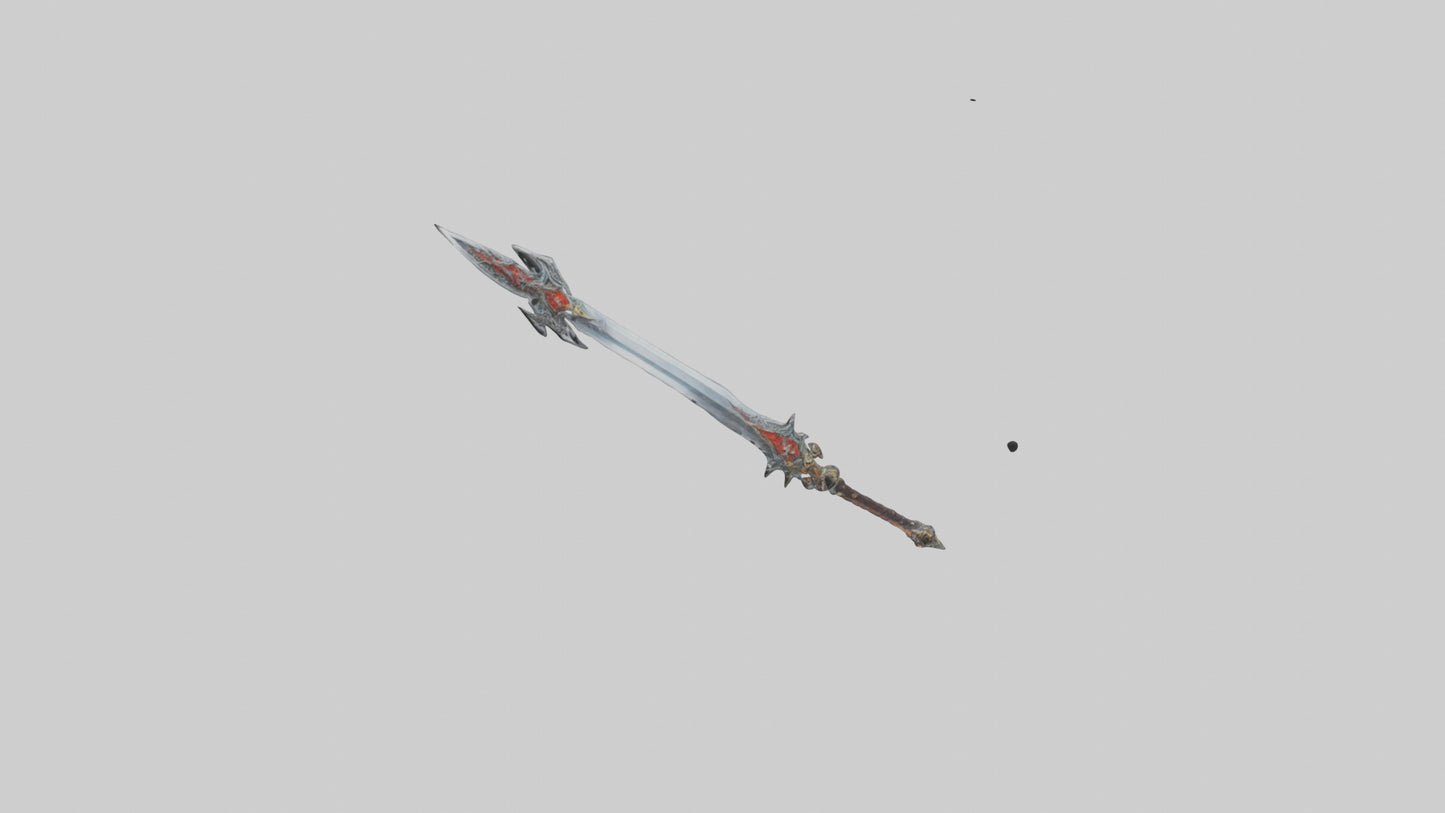 Dragonfire Sword model 3D model