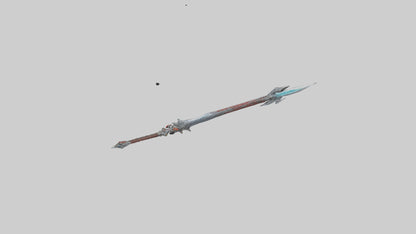 Dragonfire Sword model 3D model