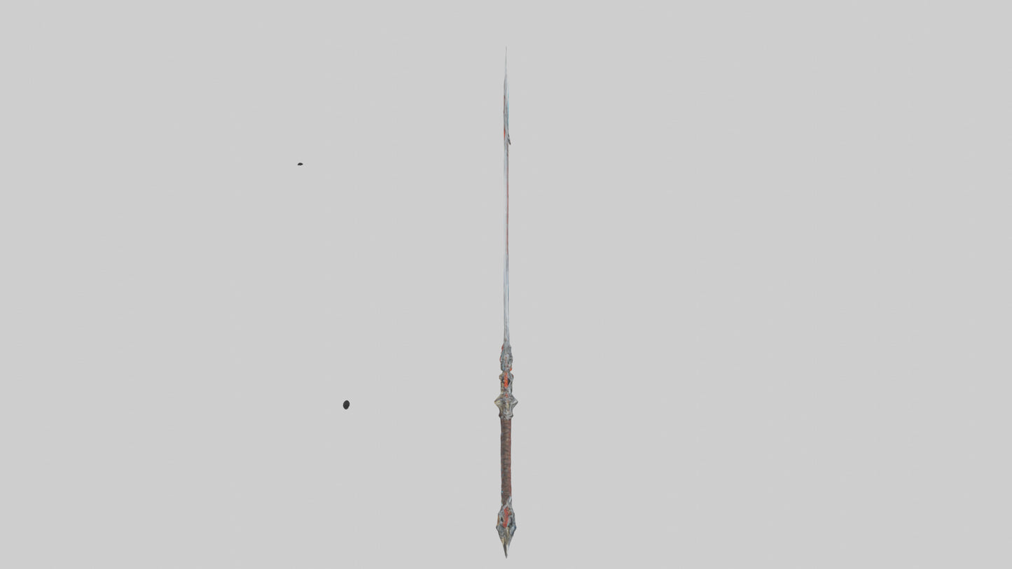 Dragonfire Sword model 3D model