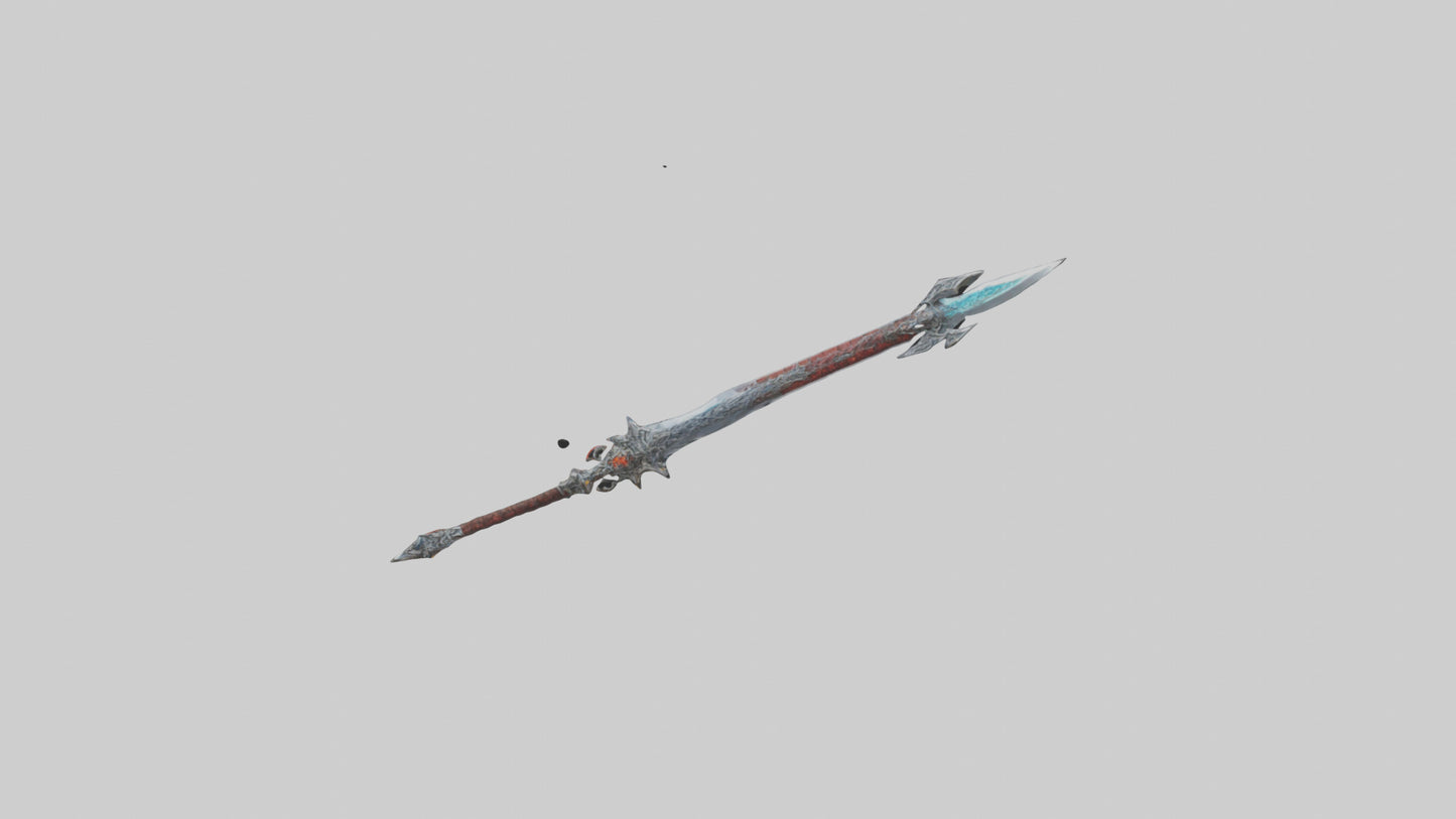 Dragonfire Sword model 3D model