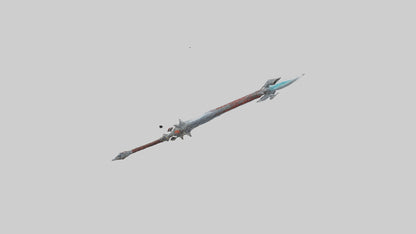 Dragonfire Sword model 3D model