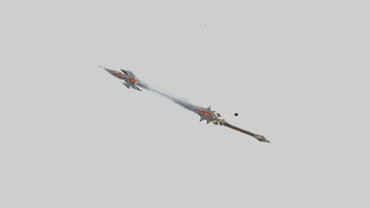 Dragonfire Sword model 3D model