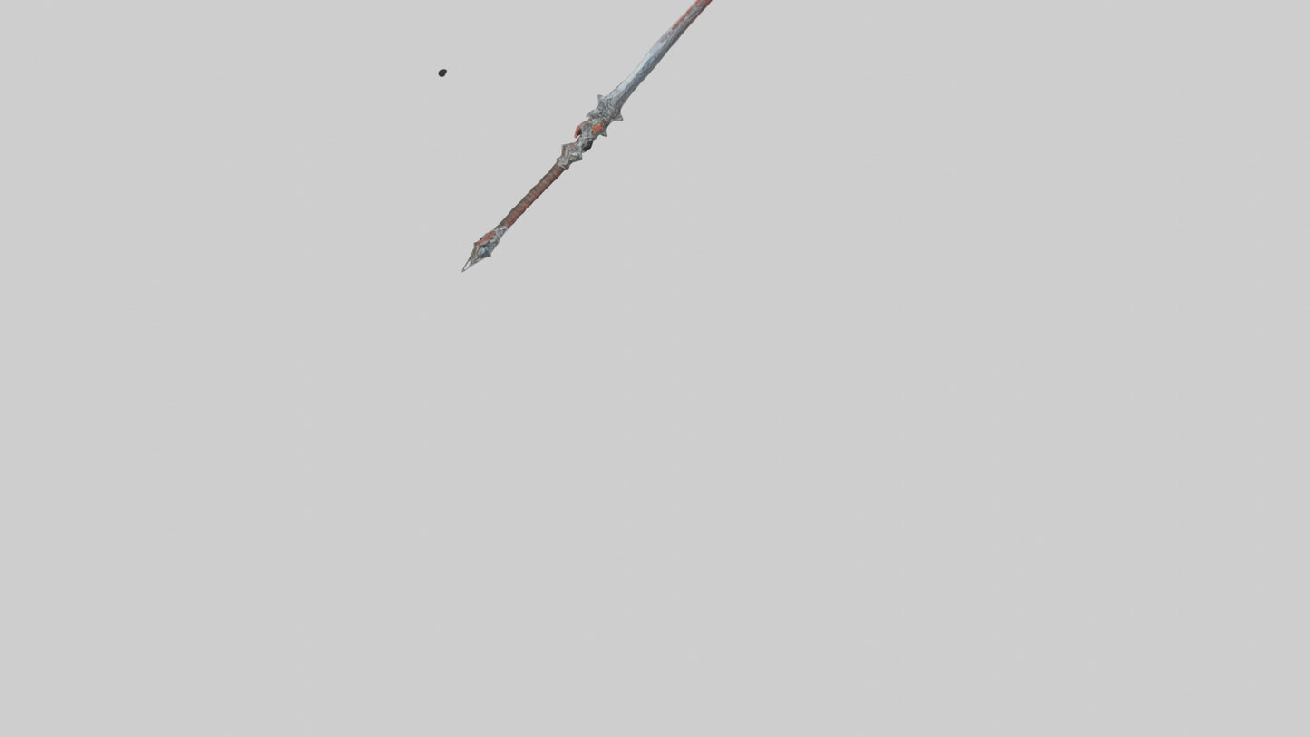 Dragonfire Sword model 3D model