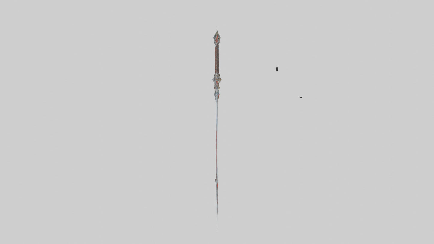 Dragonfire Sword model 3D model