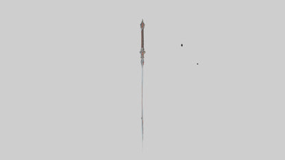 Dragonfire Sword model 3D model