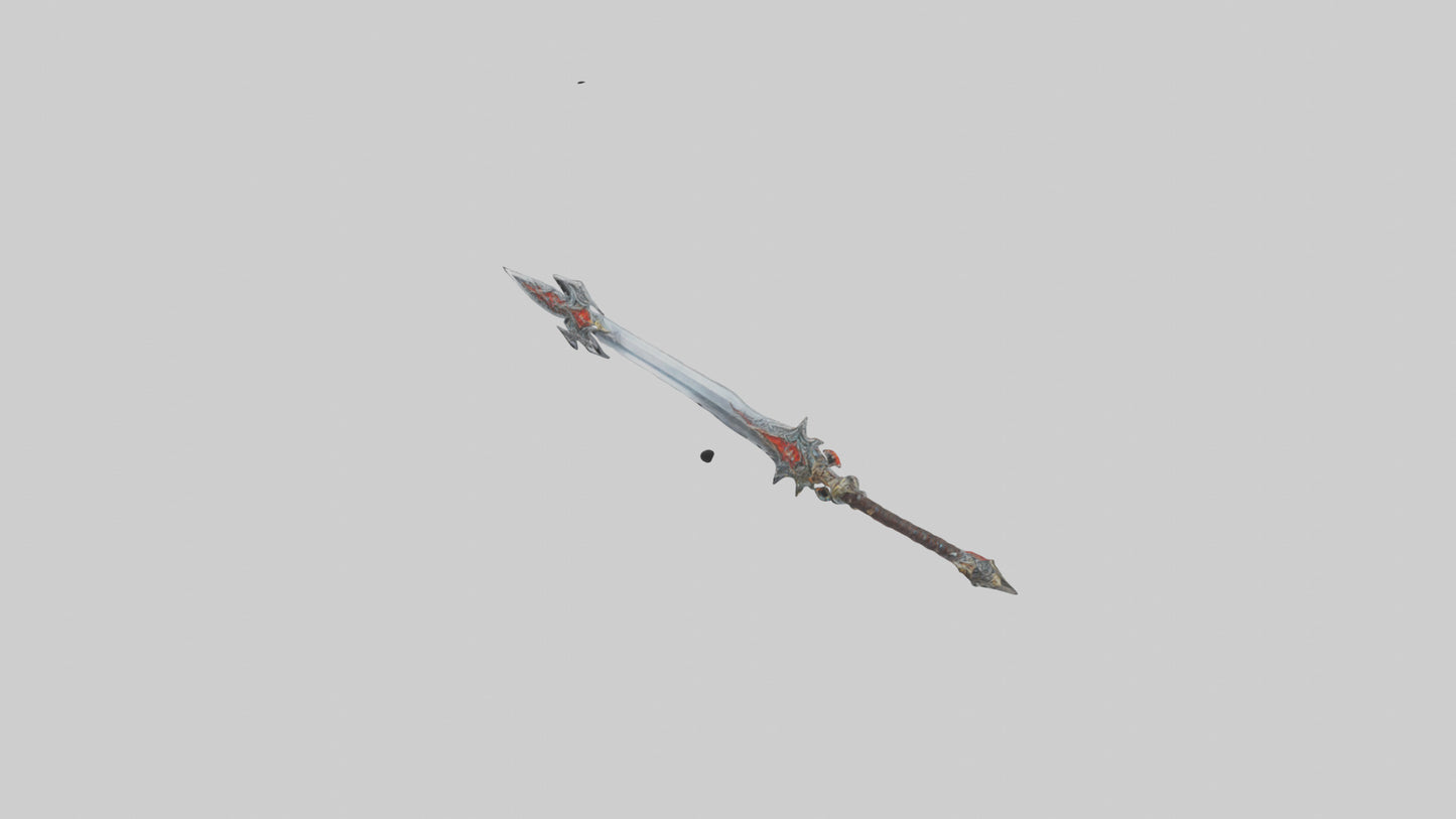 Dragonfire Sword model 3D model