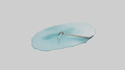 Dragonfly hovering over water model 3D model