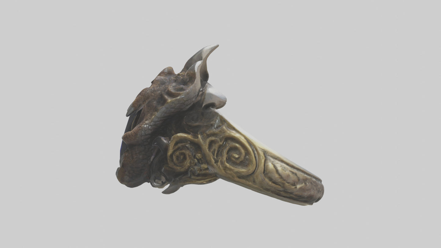 Dragons Claw Ring model 3D model