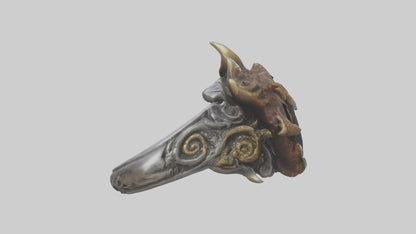 Dragons Claw Ring model 3D model