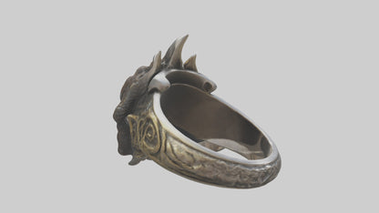 Dragons Claw Ring model 3D model