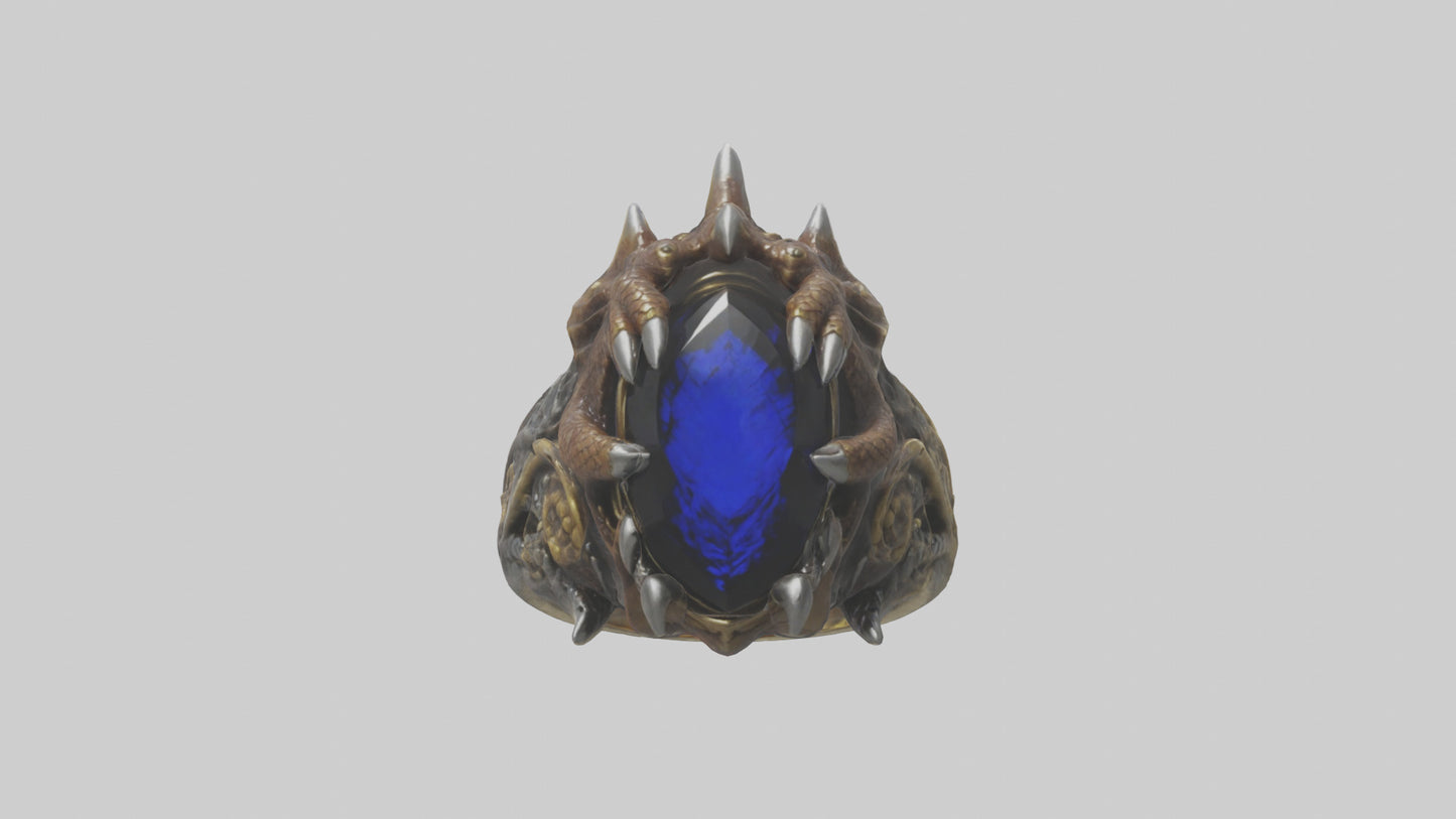 Dragons Claw Ring model 3D model